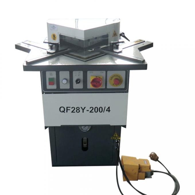 Pneumatic Hydraulic Corner Notcher Sheet Metal 90/45deg