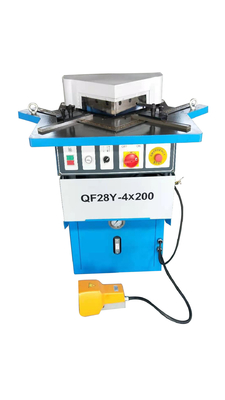 45deg Fixed Angle Hydraulic Corner Notching Machine 4mm