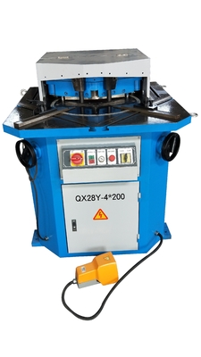 Pneumatic Hydraulic Corner Notcher Sheet Metal 90/45deg